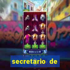 secretario de esporte salario